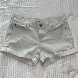 White shorts